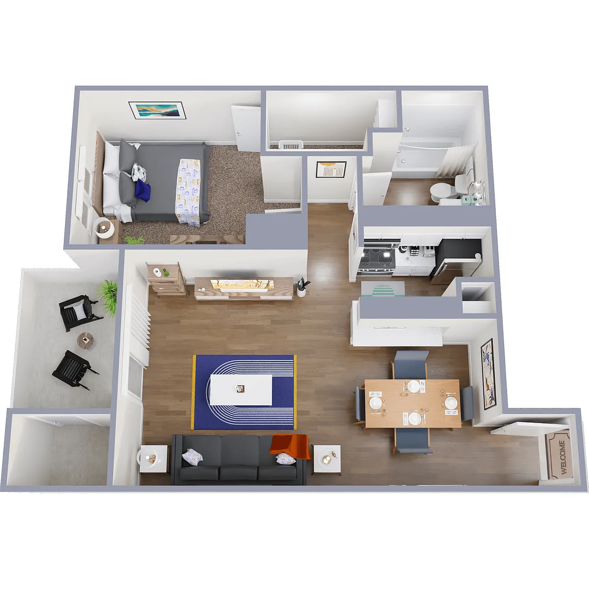 Floor plan The Julep-The Willow