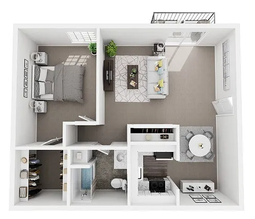Floor plan Bancroft Classic