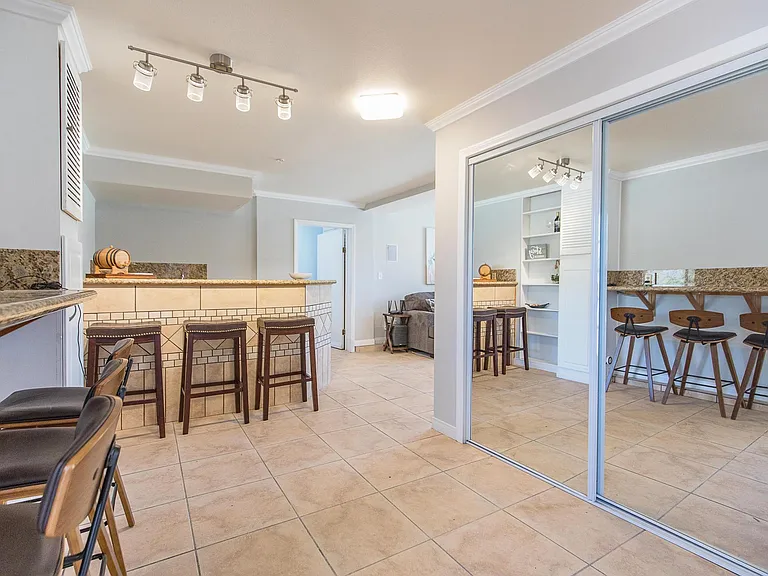 Downstairs bar, AirBnB?
