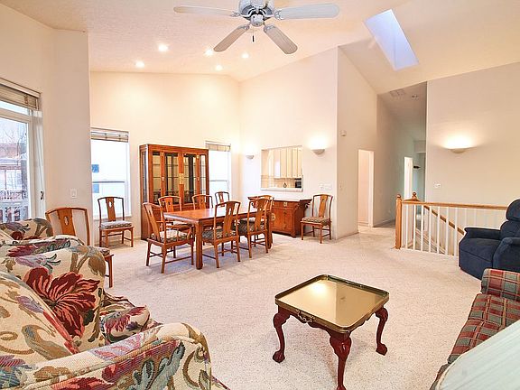 Living and dining rooms