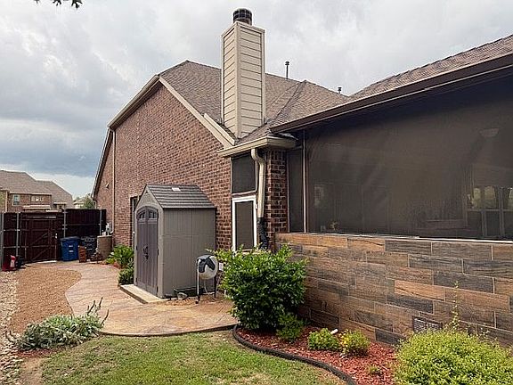 West side yard view