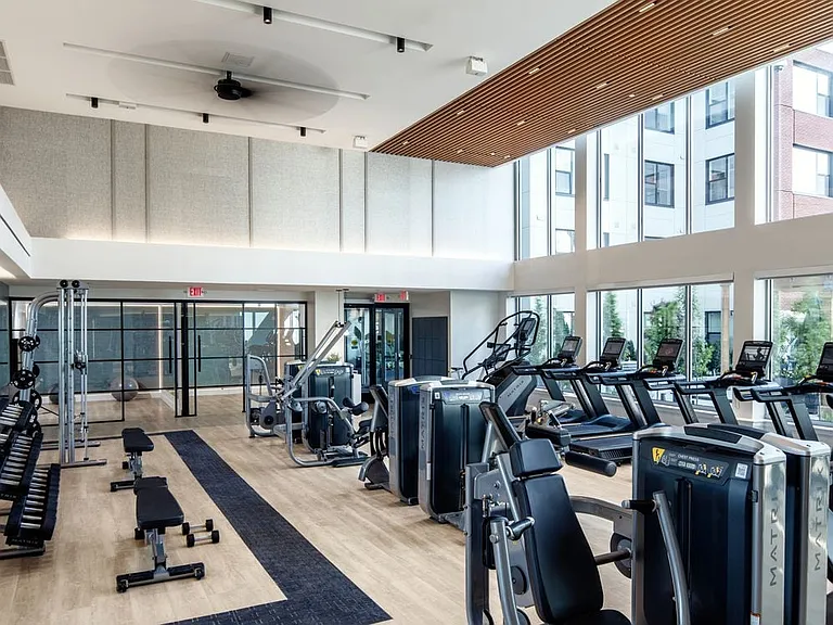 State-of-the-art fitness center