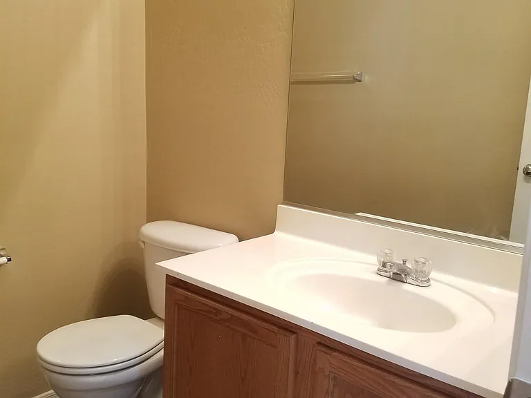 Hall bathroom.