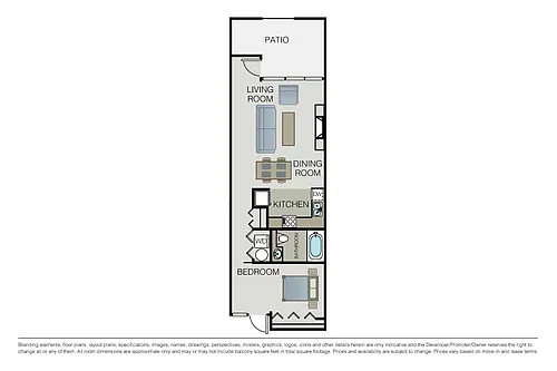 Floor plan Plan 1A
