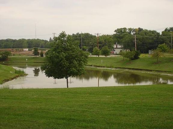 View of Pond w/Southern Exposure