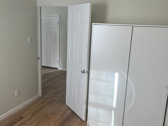 Closet in the bedroom