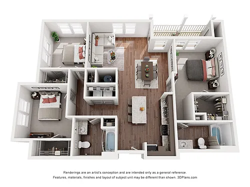 Floor plan C1