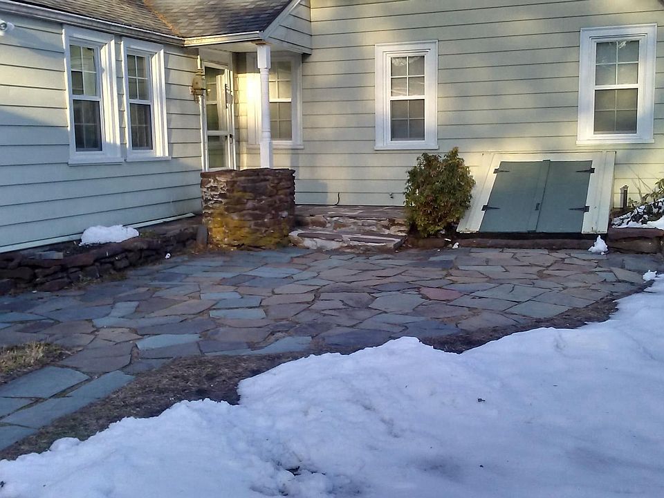 Main entrance and patio