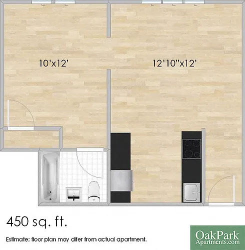 Floor plan 804 Harrison F3