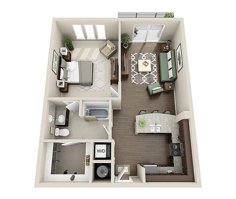 Floor plan Walnut