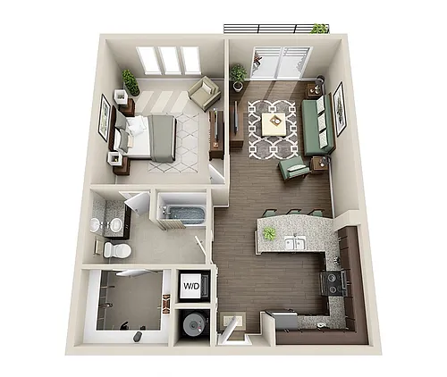 Floor plan Walnut