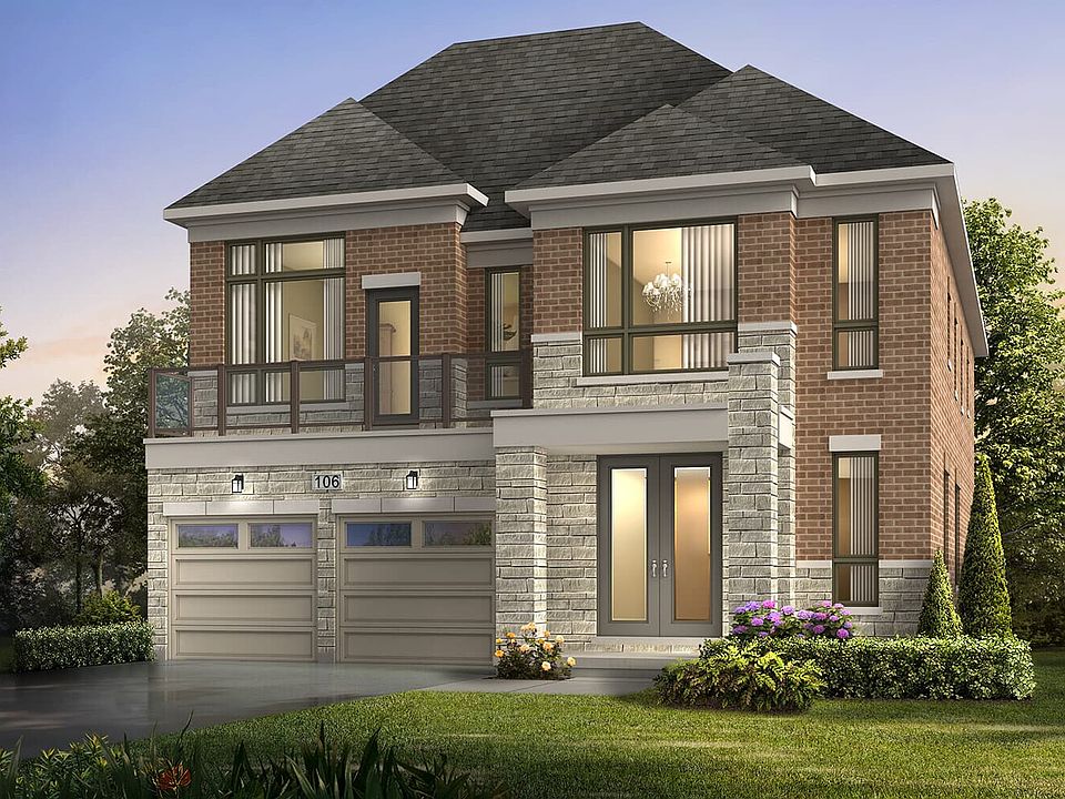 Exterior of Mercury Style E at Woodhaven in Aurora, Ontario.