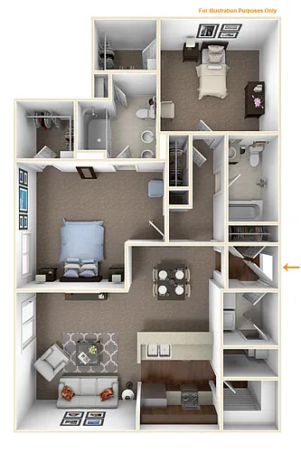 Floor plan Gainsborough 14