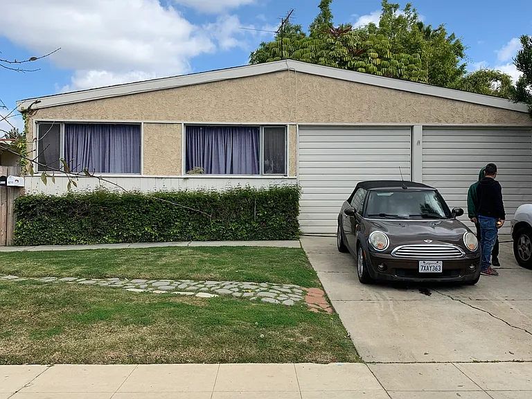 front of home