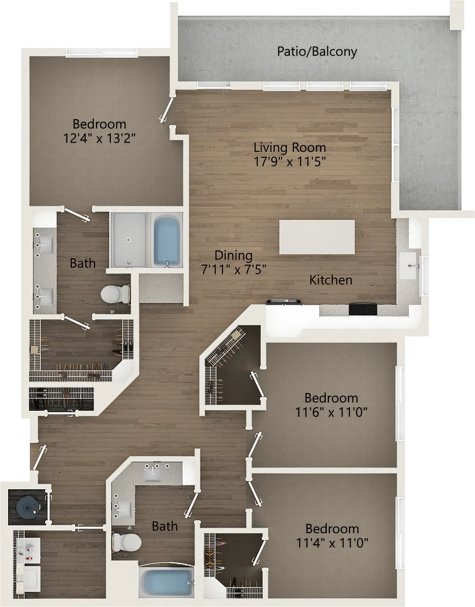 Floor plan Unwind