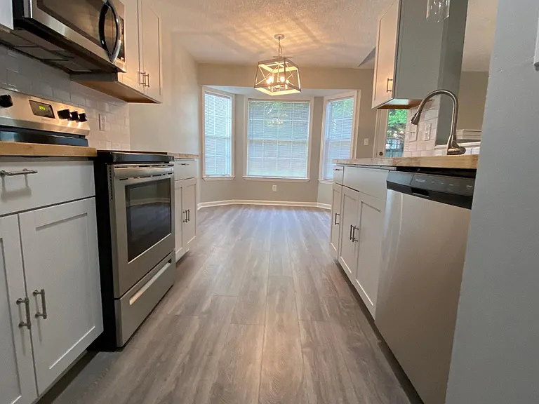 Kitchen and dinning area