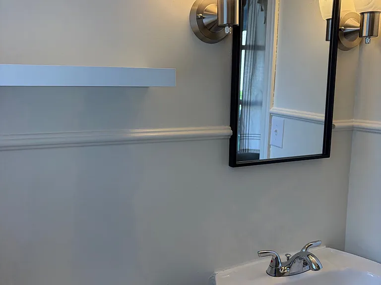 First floor half bath