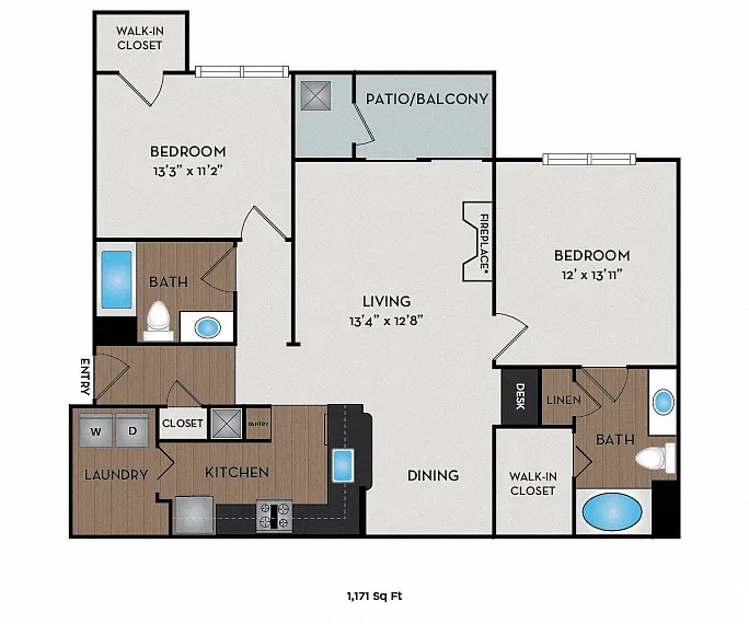 Floor plan The Wachusett