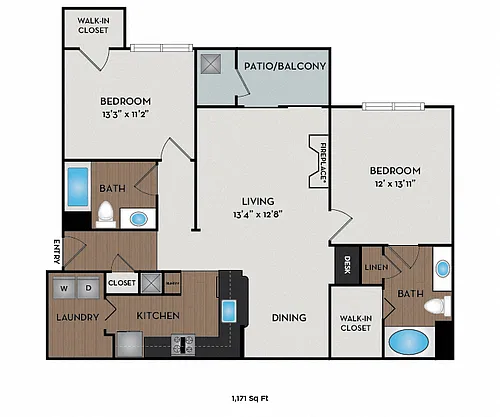 Floor plan The Wachusett