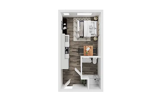 Floor plan Launchpad Studio