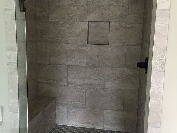 Master shower