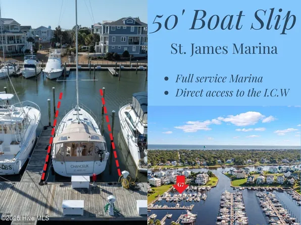 2571 St James Drive SE #G7 (Wet Slip), Southport, NC 28461