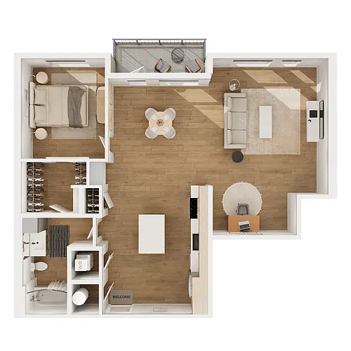 Floor plan A2D