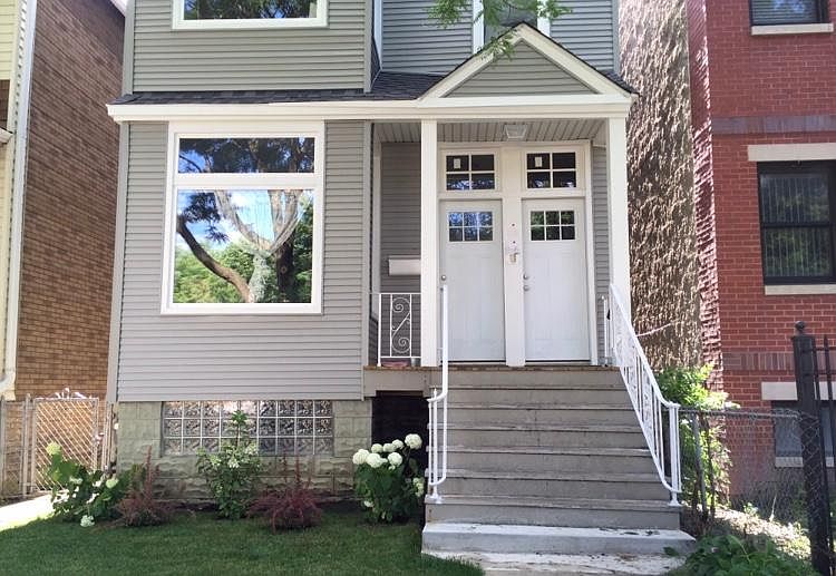 Front of the house