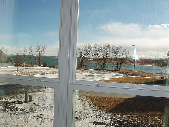 view from living room