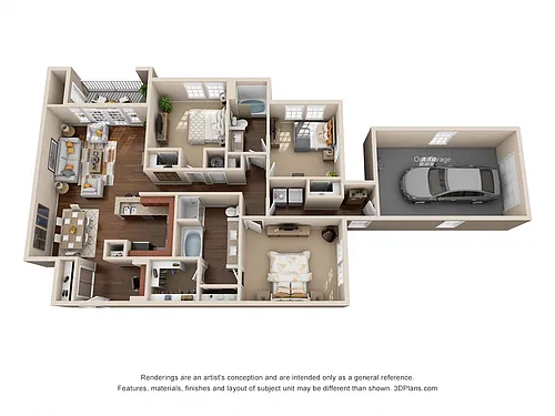 Floor plan The Augusta C1