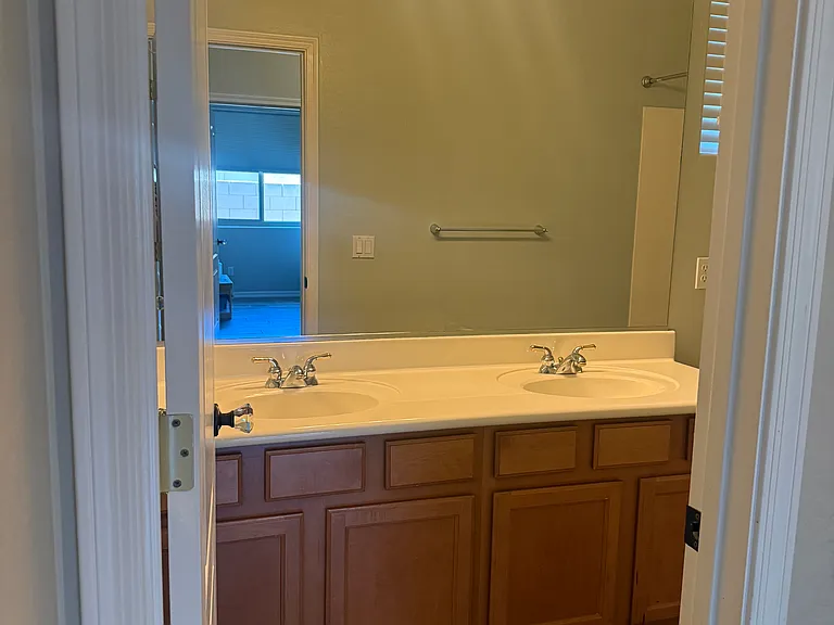 Bathroom across the hall from BR#1 & BR#2 w/ shower/bathtub