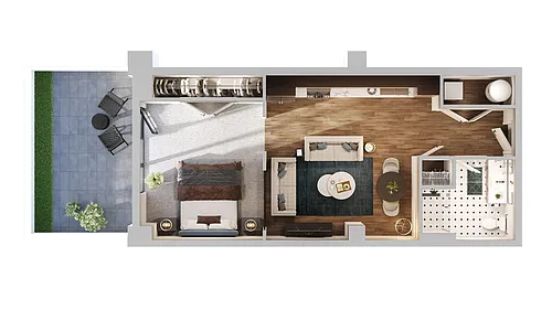 Floor plan S1b