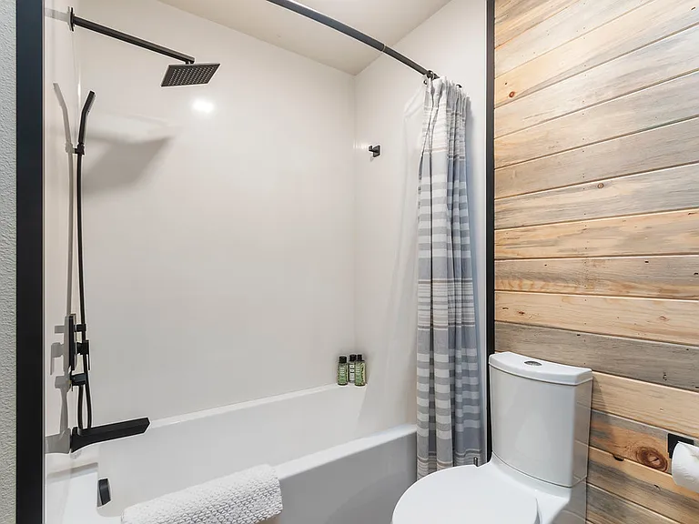 Guest Bathroom includes tub