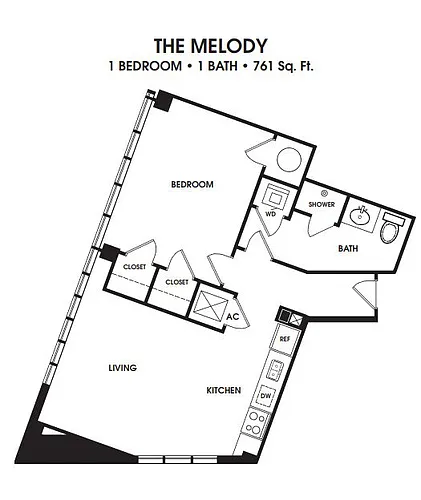 Floor plan MELODY