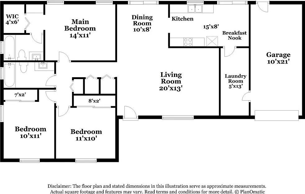 3 bed, 2.0 bath, 1311 sqft, $2,490 — Photo 2
