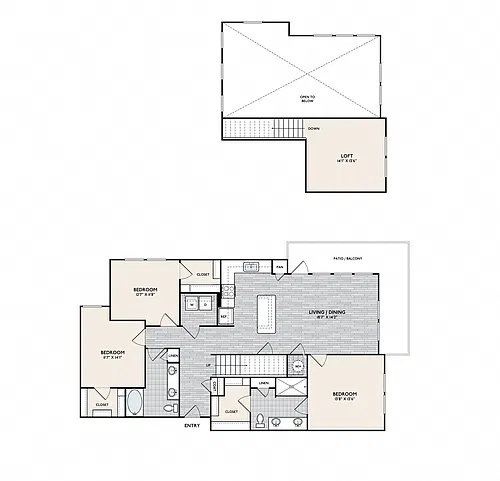 Floor plan C2B