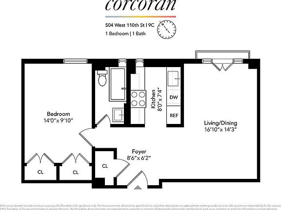 5th image of 510 W 110th St APT 9C
