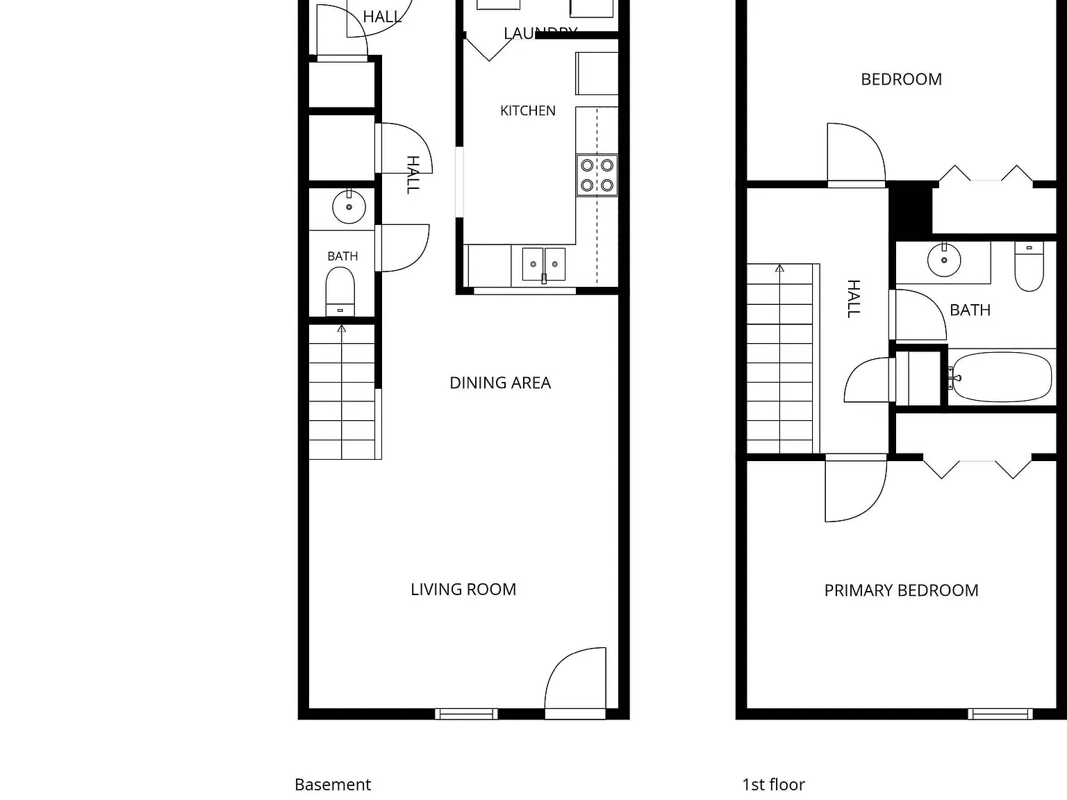 2 bed, 1.5 bath, 1150 sqft, $1,100 — Photo 2
