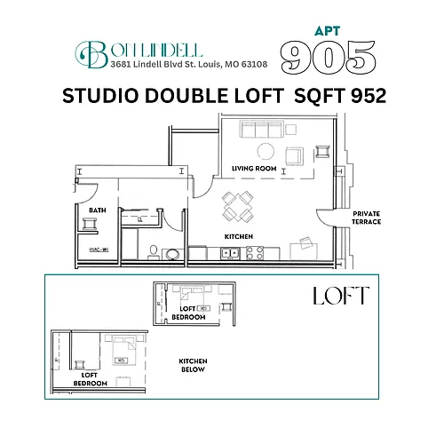 Floor plan 905