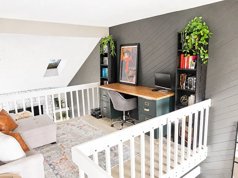 Open loft space