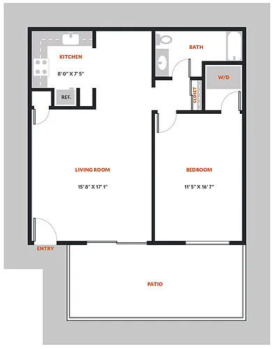 Floor plan Plan 1D - Classic