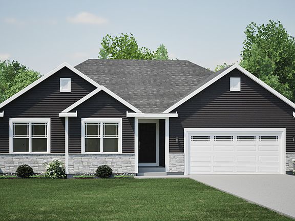 The Saybrook - Prairie Elevation