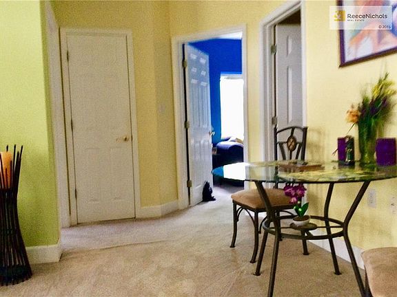 Dining area in living room.