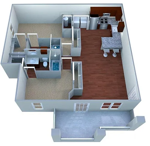 Floor plan Custom Deluxe III