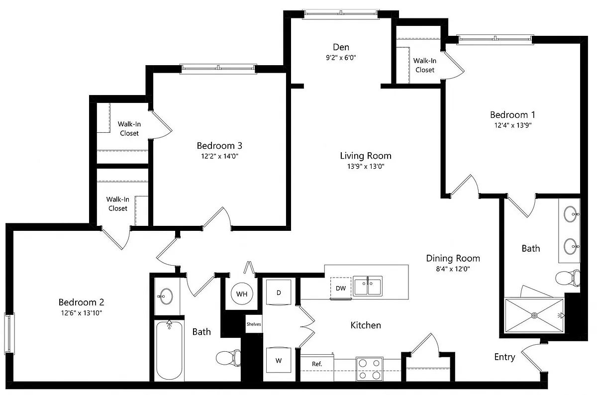 Floor plan TORELLO - SOLARIUM