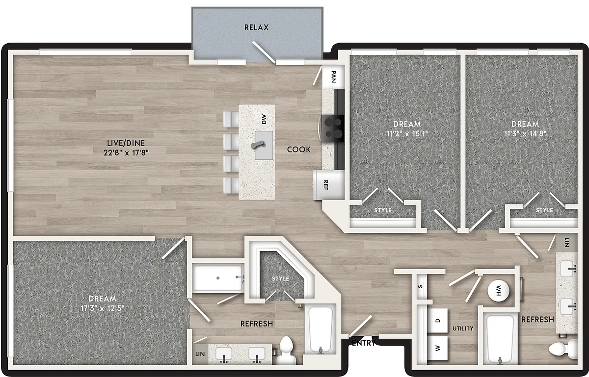 Floor plan C1