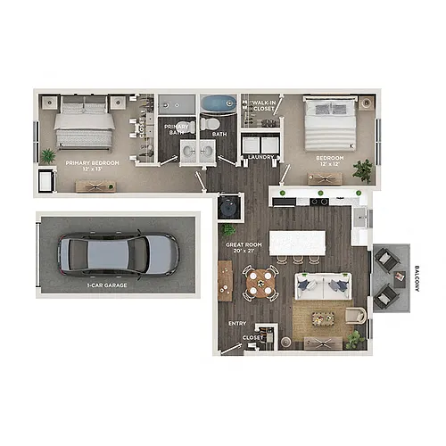 Floor plan C2