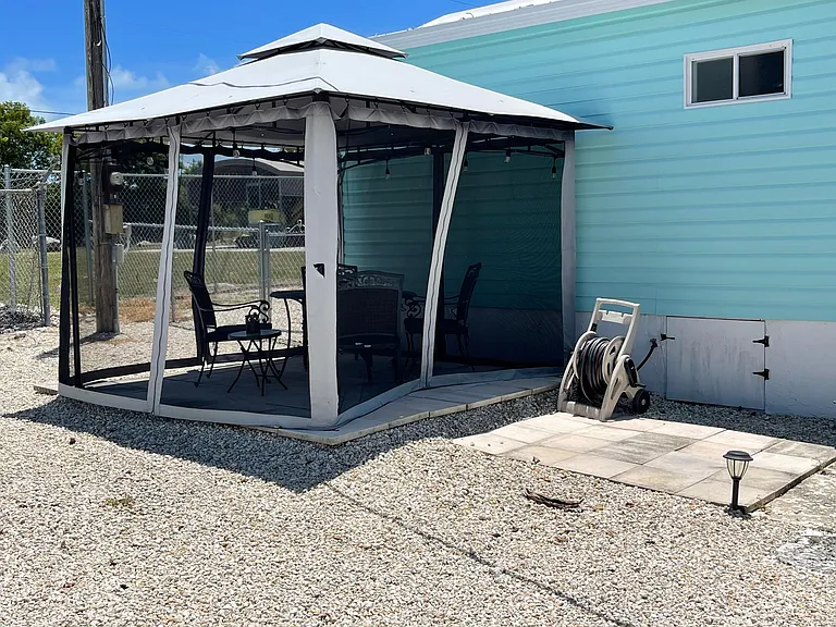 Outside screened Gazebo