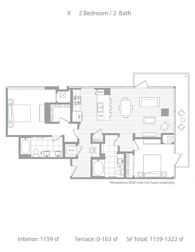 Floor plan X