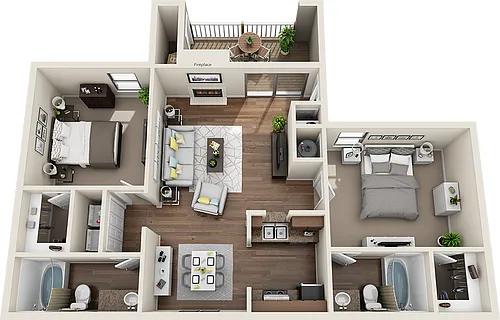 Floor plan The Laurel